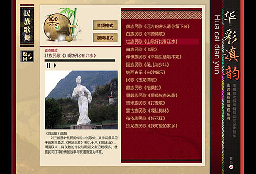 华彩滇韵-云南少数民族服饰展 [flash]（图ZMTA4NzI1Mg==） - 其他UI - 站酷设计师kelter原创素材 - 站酷ZCOOL