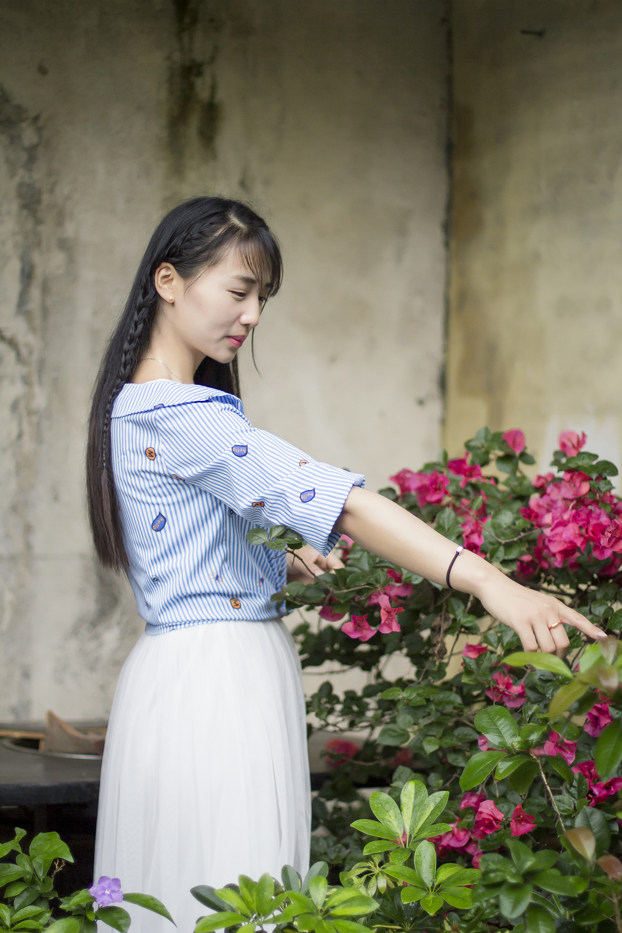 深圳版画-清纯妹子