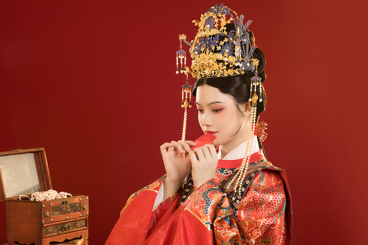 汉服婚嫁妆造拍摄