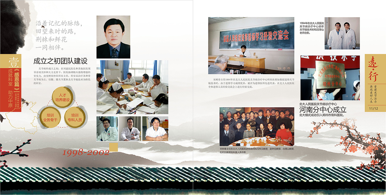 郑州市骨科医院关节病科20周年纪念画册（图ZMTYwNTIxOTky） - 书籍/画册 - 站酷设计师可爱人原创素材 - 站酷ZCOOL