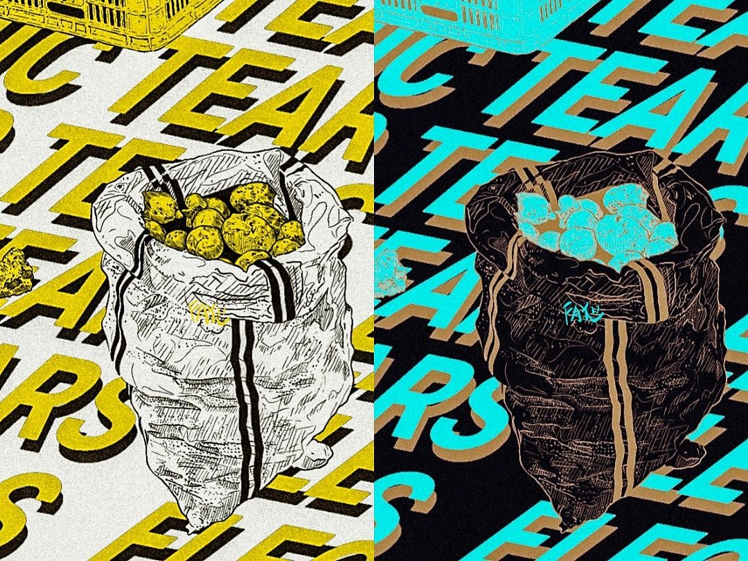 [原创插画] ELECTRONIC TEARS - Eating（图ZMzQ5MTEzMzY4） - 艺术插画 - 站酷设计师FAY橙原创素材 - 站酷ZCOOL