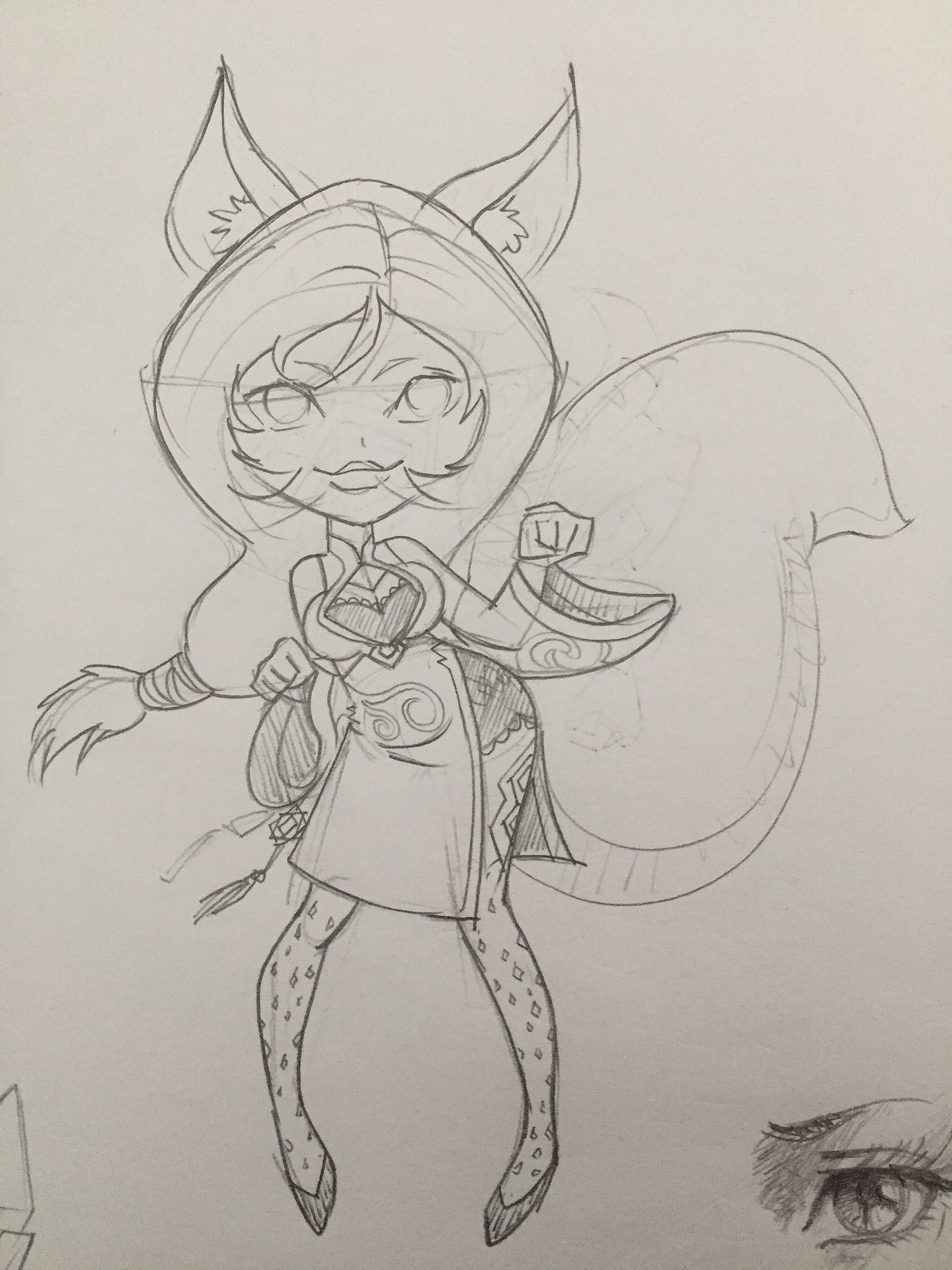 王者荣耀q版草稿