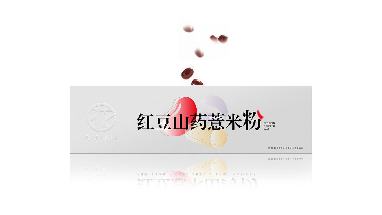 「红豆山药薏米粉」包装设计