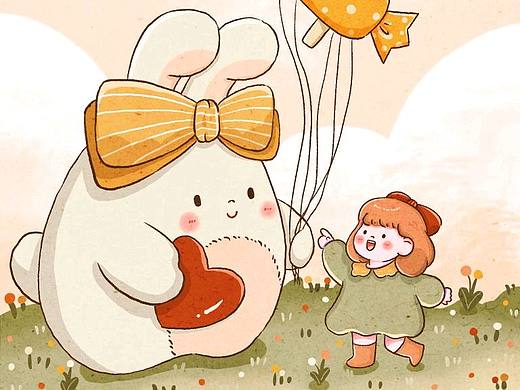 原创插画 | 送你一只气球🎈