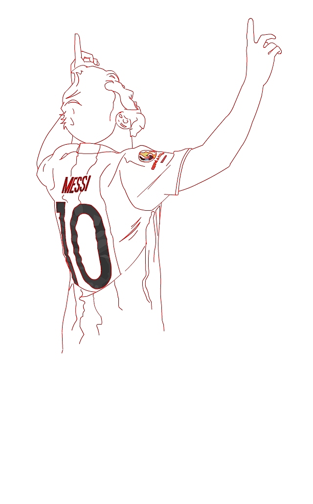 MESSI.（图ZMTE4NTcyOTQ4） - 商业插画 - 站酷设计师悠哉悠哉悠zai原创素材 - 站酷ZCOOL