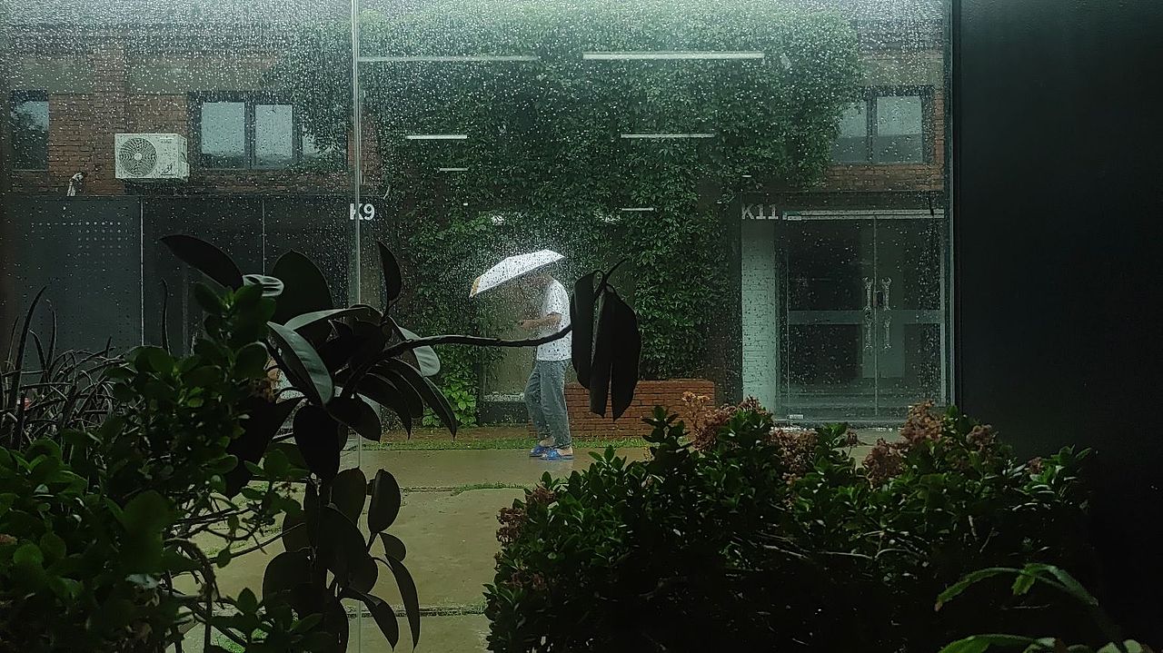 粗糙的北方城市