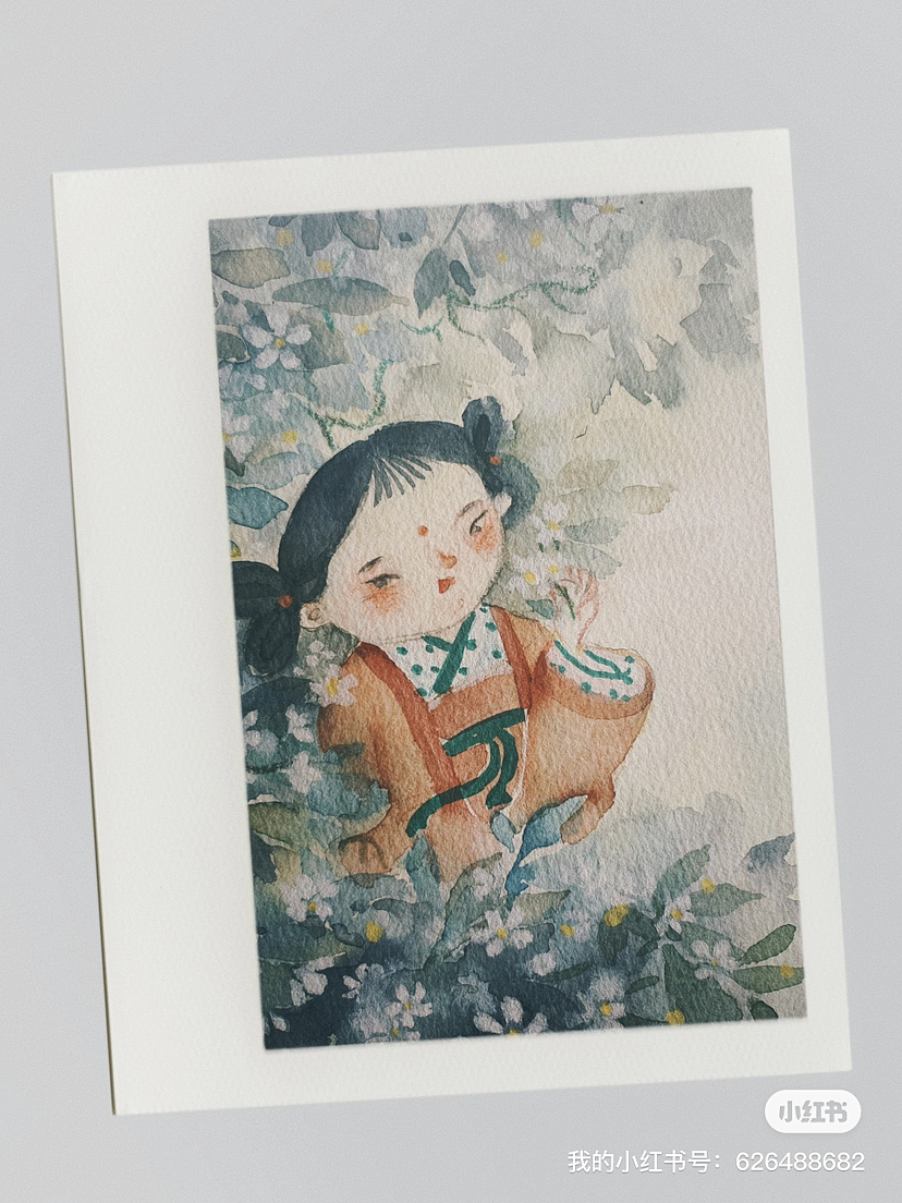 水彩手绘～儿童插画（图ZMzUzNTIzODk2） - 儿童插画 - 站酷设计师童心绘制娜姐原创素材 - 站酷ZCOOL