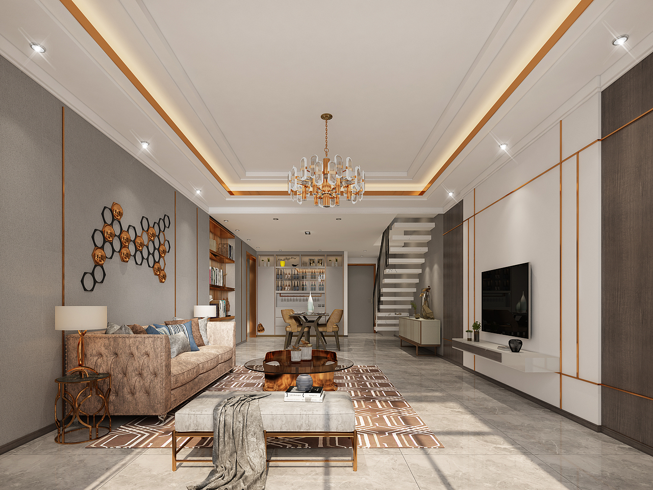 金科.星耀天都loft样板房（图ZMTUwNjE5MDA4） - 家装设计 - 站酷设计师连治军原创素材 - 站酷ZCOOL
