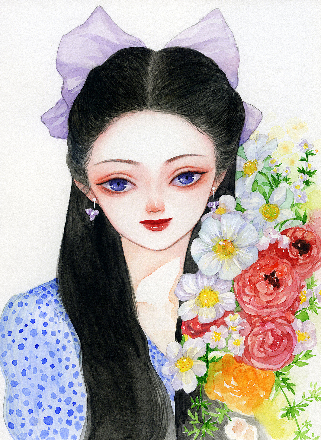 我的水彩创作进化史（图ZMjg5NzM0Nzc2） - 商业插画 - 站酷设计师柒月画画原创素材 - 站酷ZCOOL