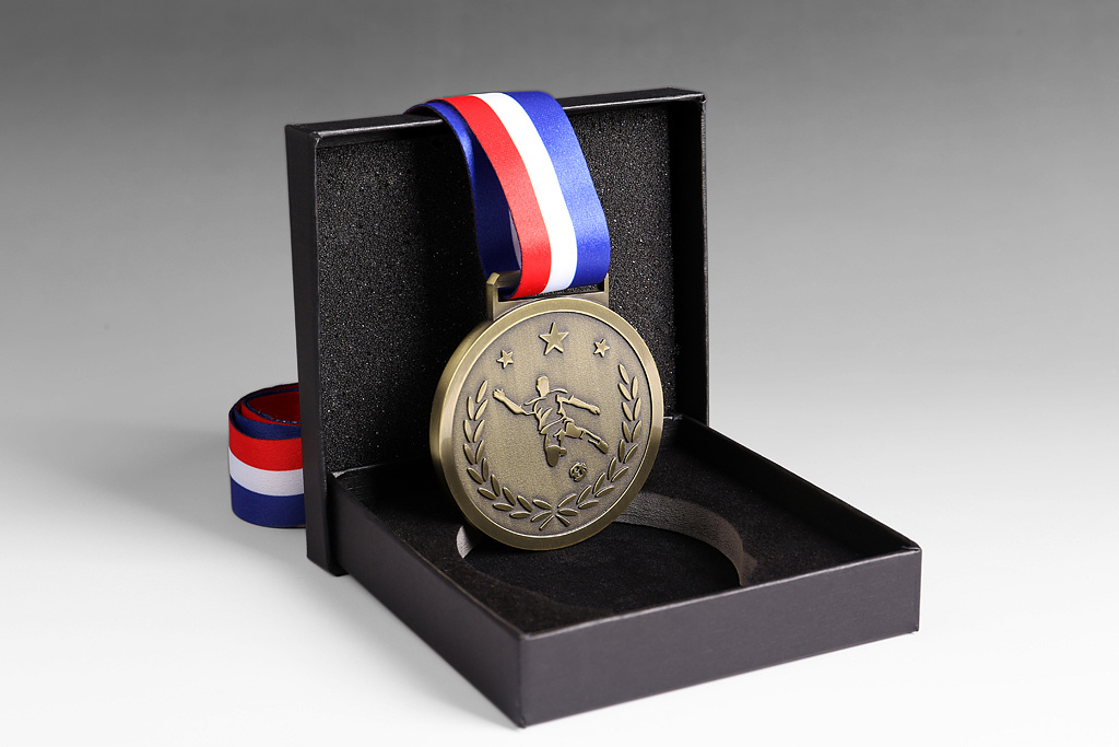 足球奖牌