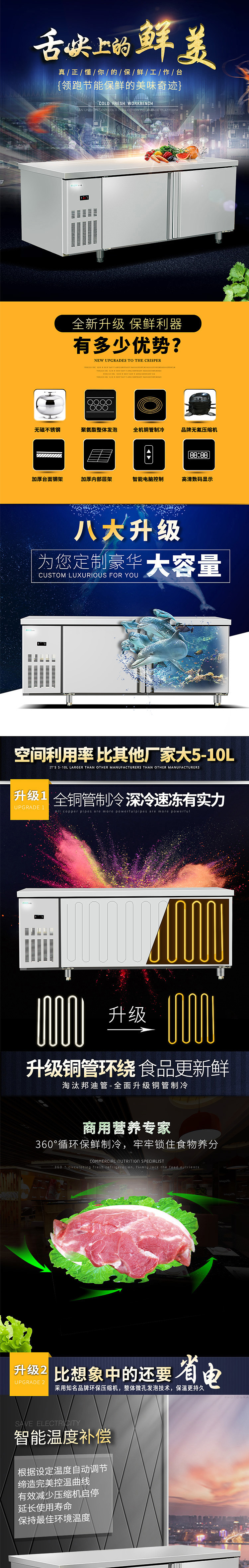 保鲜工作台 商用冷柜 详情页（图ZODUzNTA2MjA=） - 电商 - 站酷设计师三盏小灯原创素材 - 站酷ZCOOL
