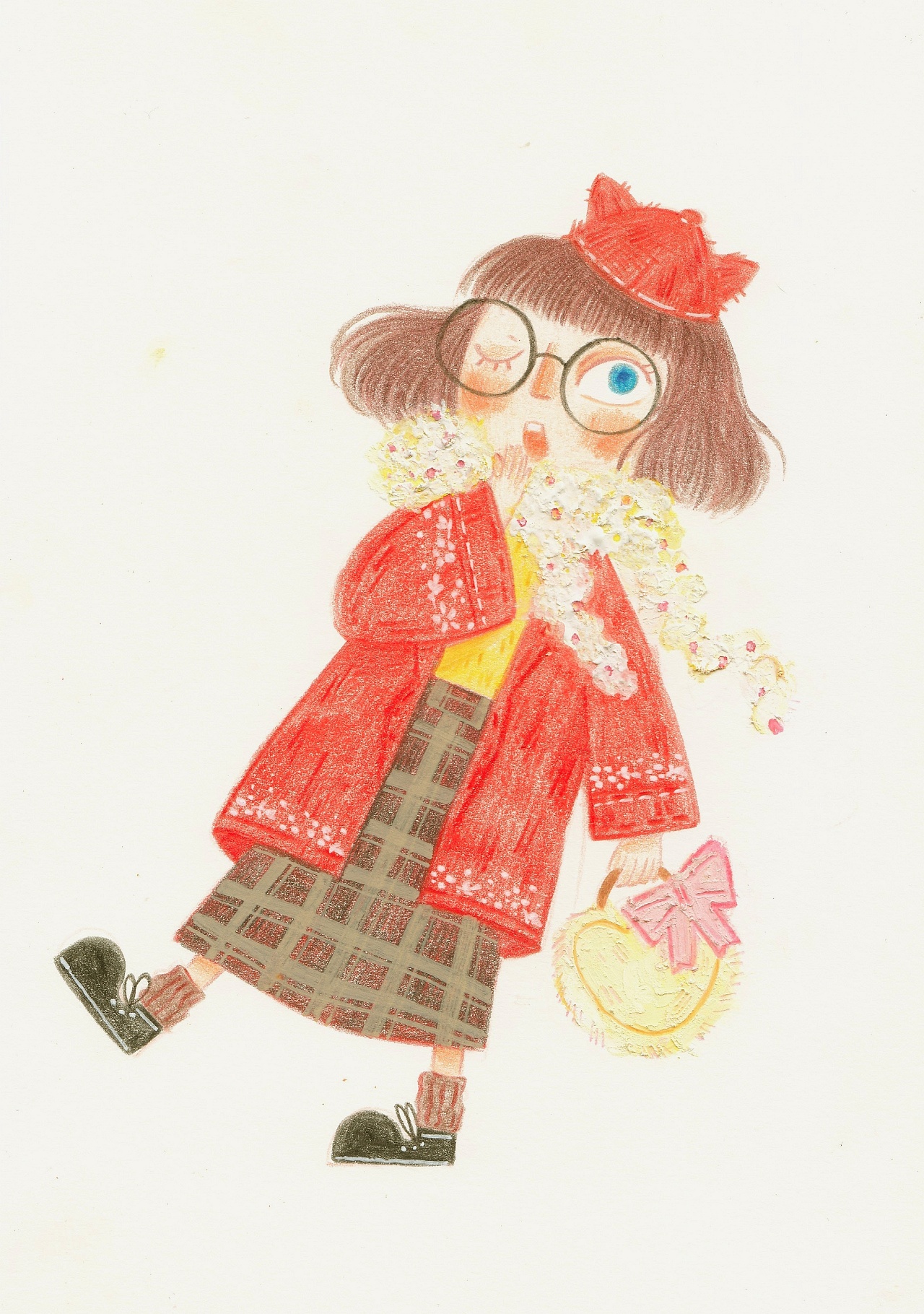 儿插| 彩铅人物|插画|儿童插画|晓晓krency - 原创作品 - 站酷 (zcool