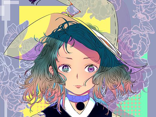 白日幻想曲-魔女（个人主页-ZNTI3NDkyOTI=） - 创作习作 - 站酷设计师陈慕洁原创素材 - 站酷ZCOOL