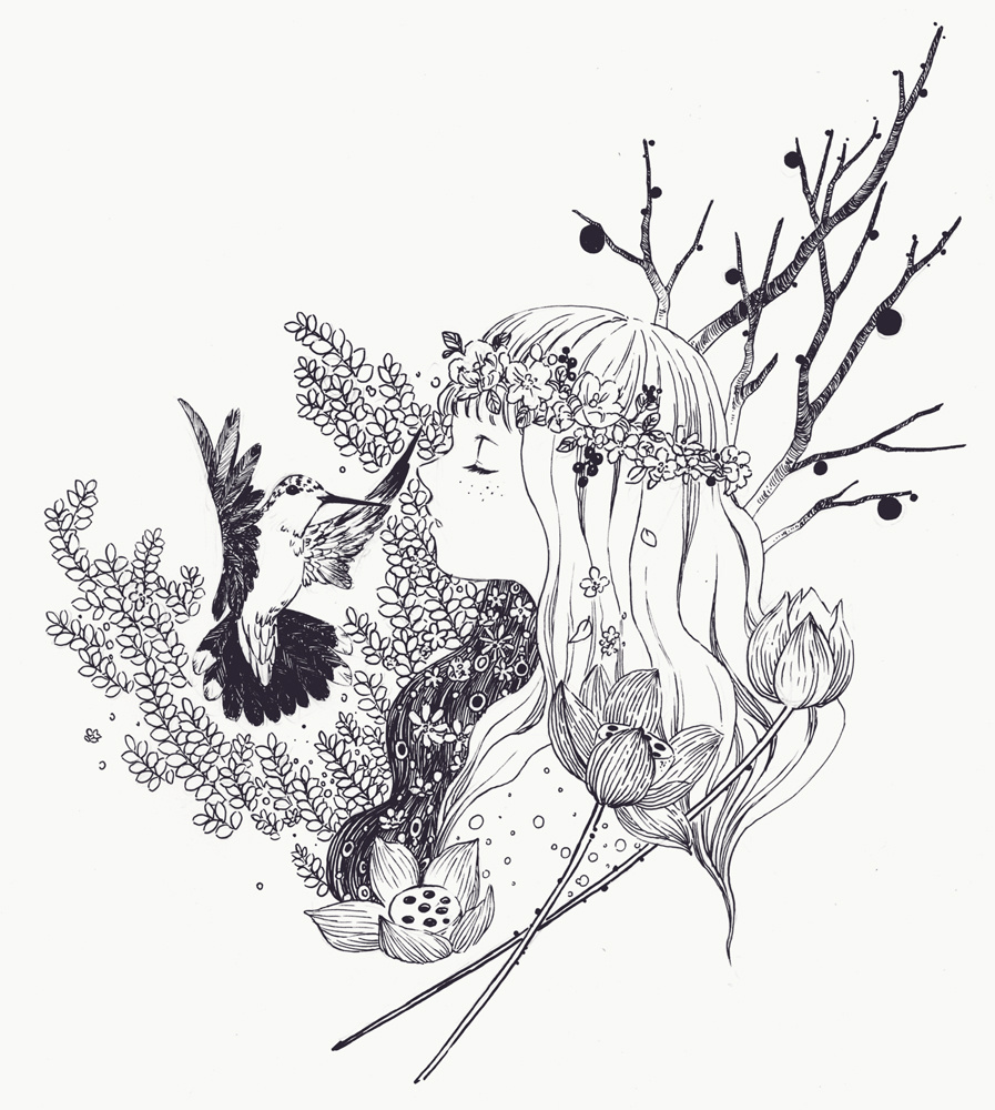 杂志黑白插图|插画|商业插画|zhuazhua83 - 原创作品 - 站酷 (zcool)