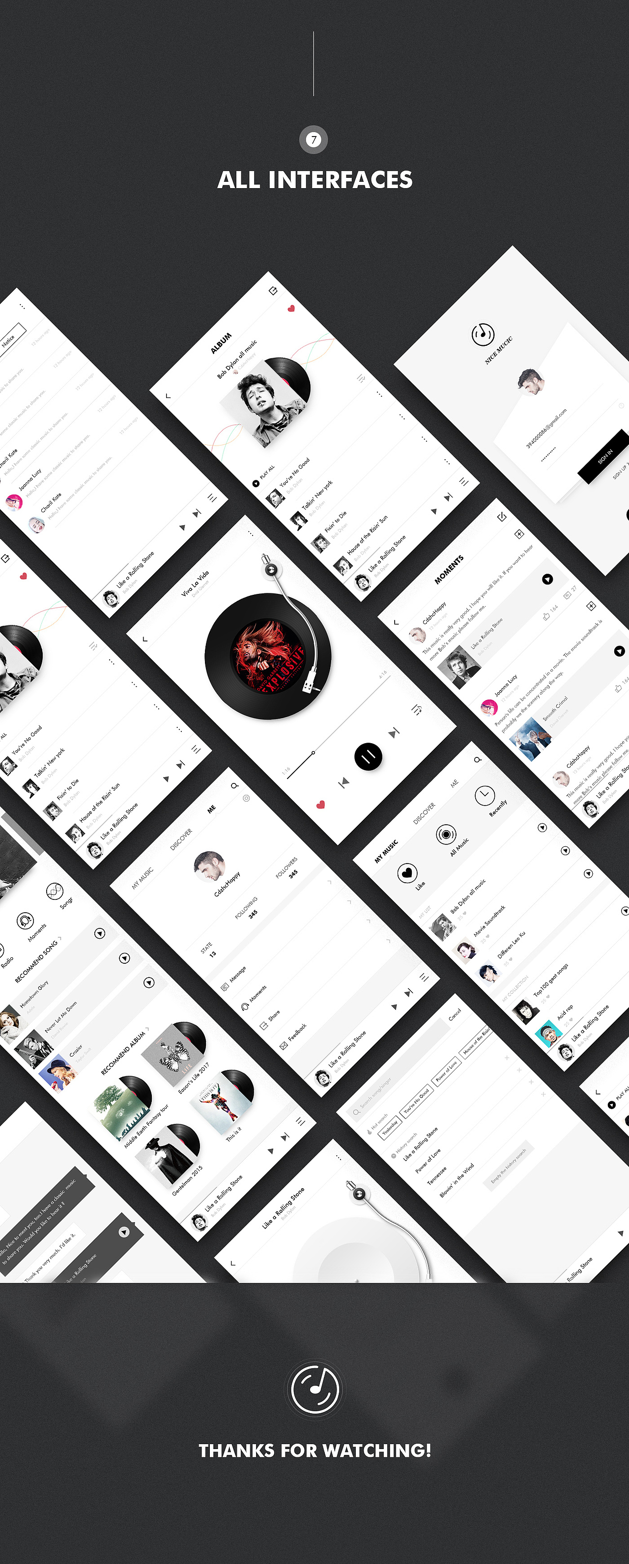 Nice Music Concept Design（图ZNzM1OTEwNDQ=） - APP界面 - 站酷设计师CdzhcHappy原创素材 - 站酷ZCOOL