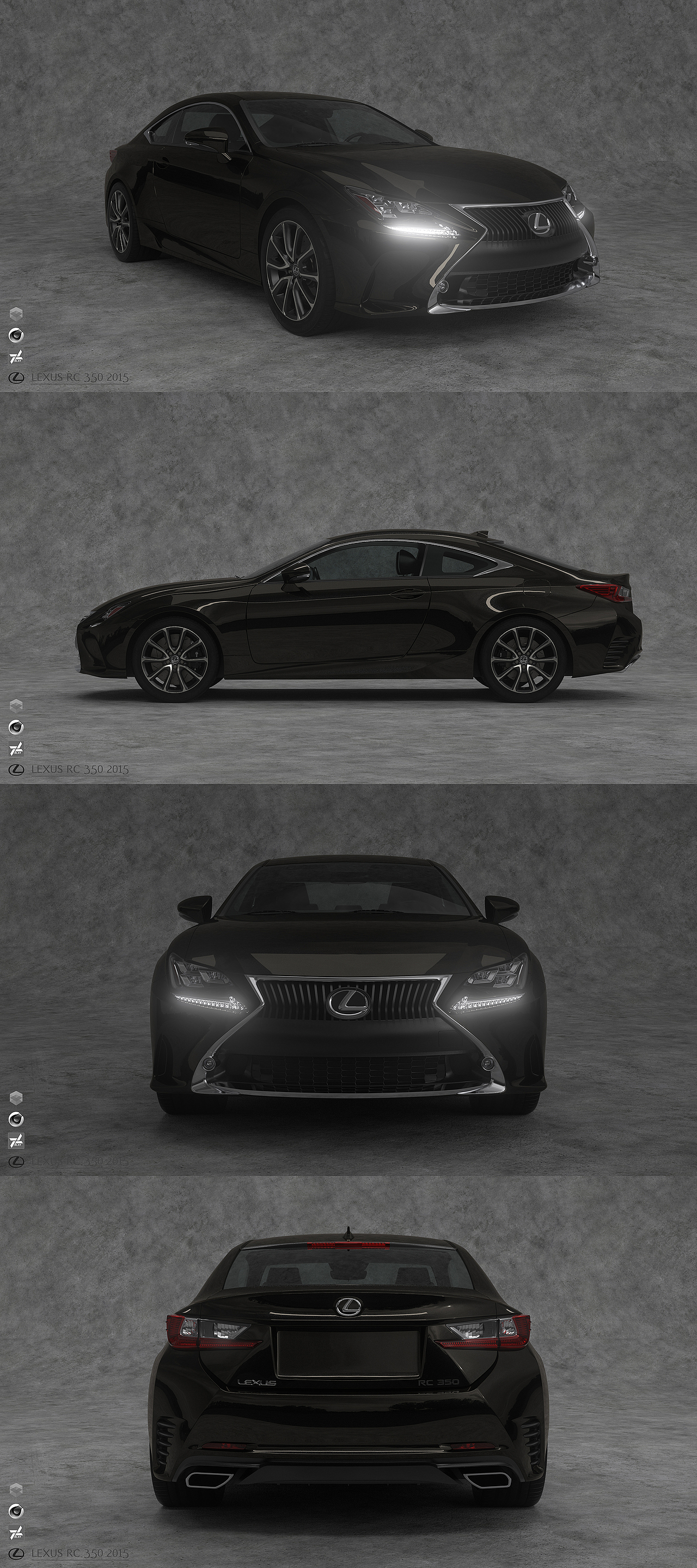 C4D Redshift 汽车渲染合集01