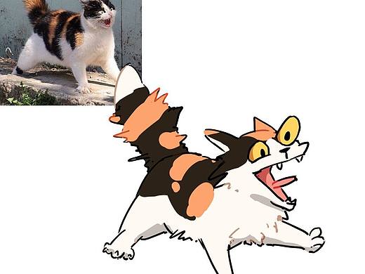 【绘画】小动物，可爱，搞怪表情