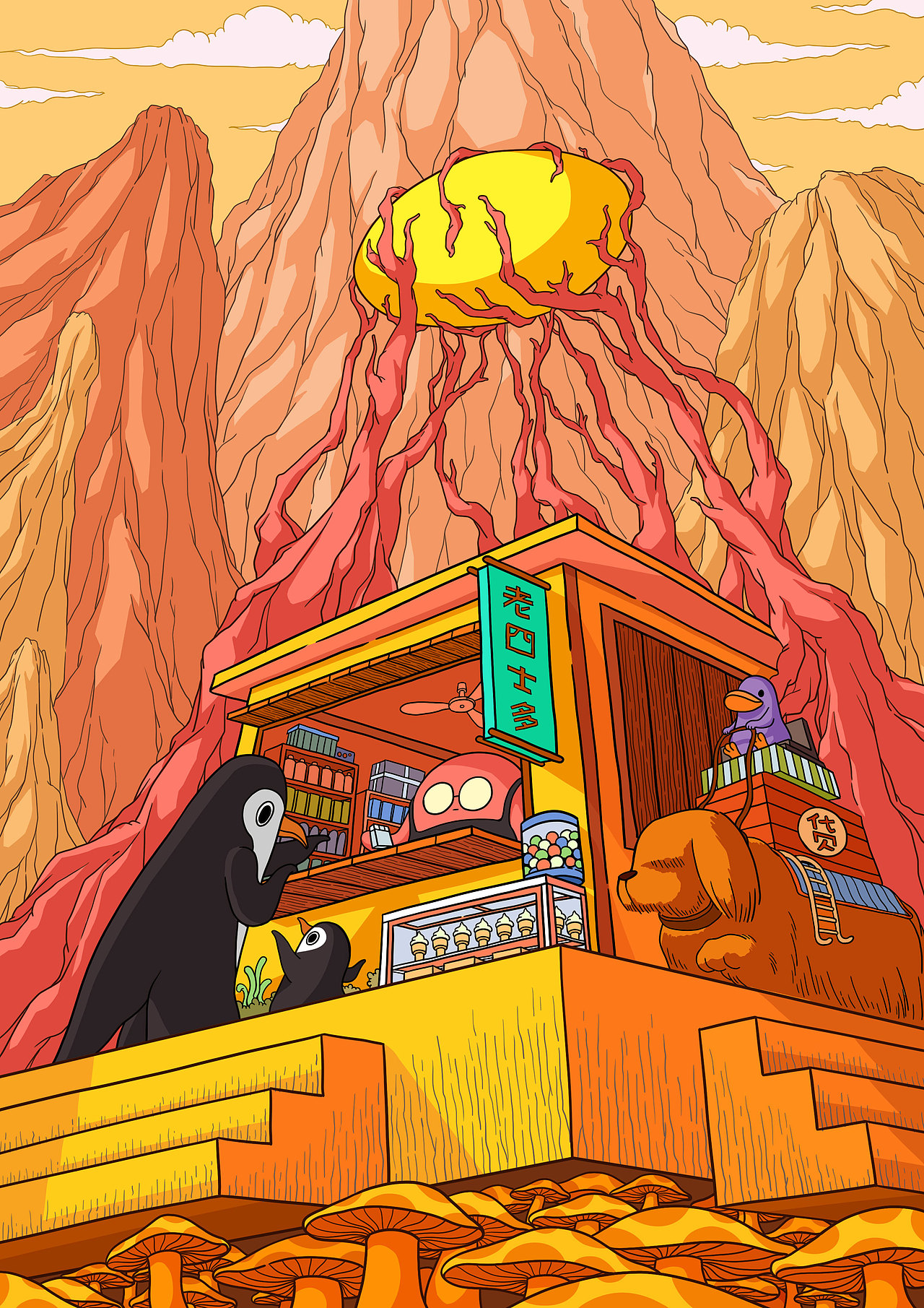 《士多店》
学校旁那家士多店现在还开着,大概有十几二十年了吧,从我们还是学生的时候,到现在的学生们,都喜欢在这里买东西,不知不觉,我们是同学这件事,也是十几年前的事情了。<br>