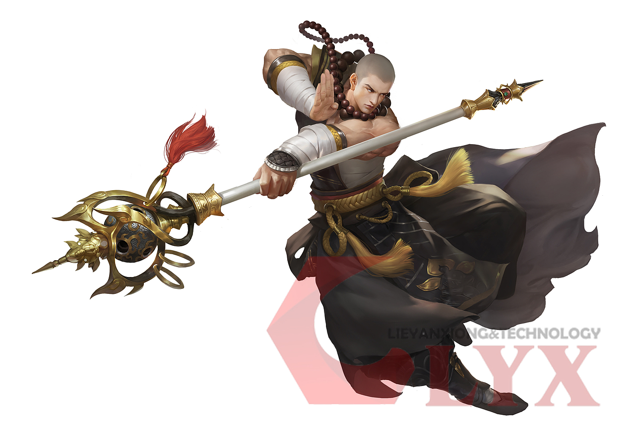 中国风写实宣传立绘（图ZNzY1NzE0NzI=） - 游戏原画 - 站酷设计师成都烈焰熊原创素材 - 站酷ZCOOL