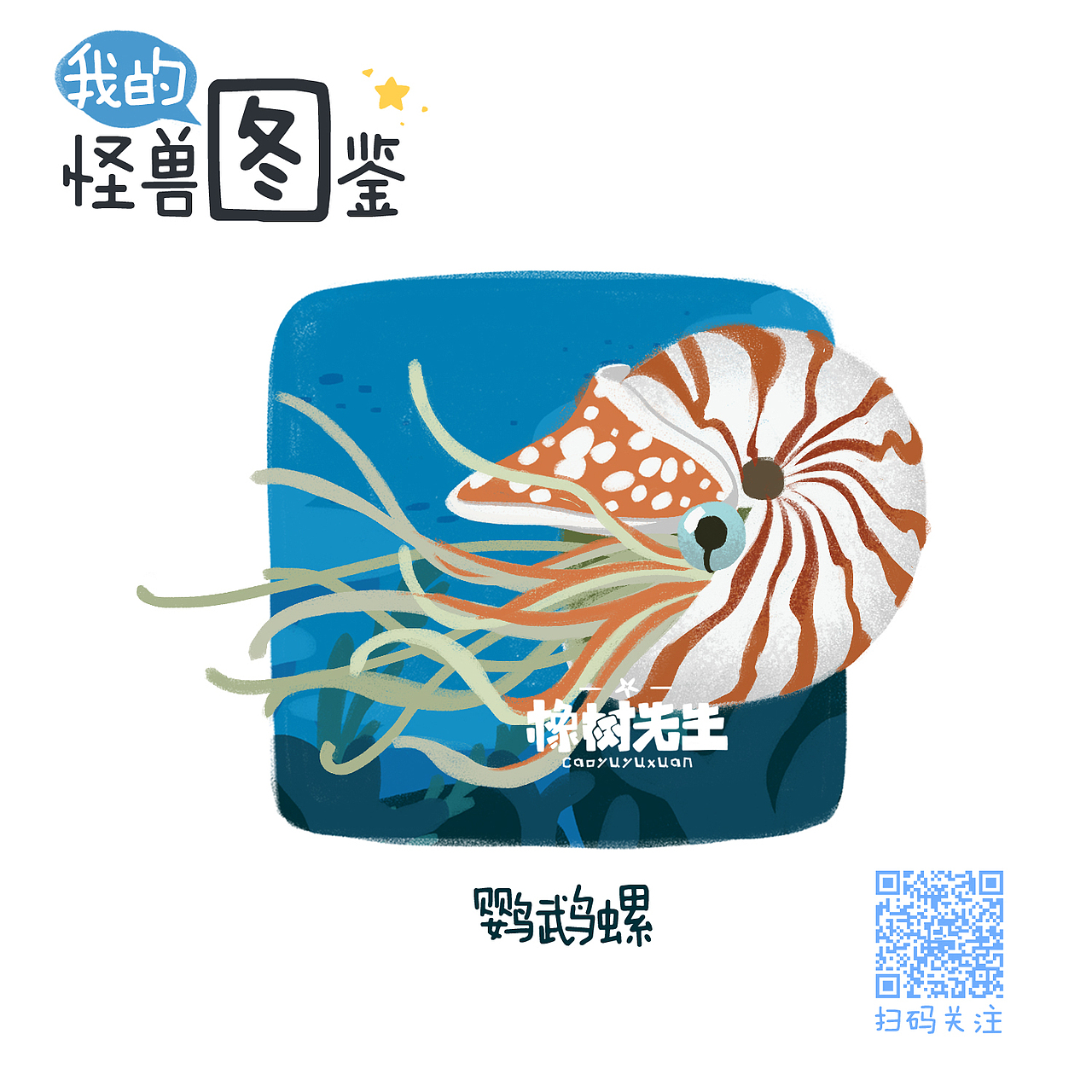 我的怪兽图鉴（海水鱼）（图ZMTEyMTAzNzYw） - 商业插画 - 站酷设计师橡树先生原创素材 - 站酷ZCOOL