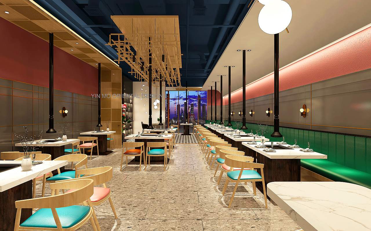 韩式烤肉餐厅设计