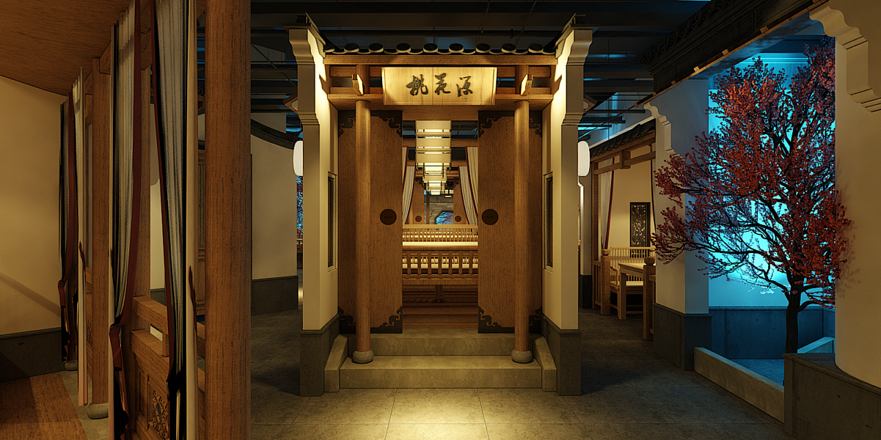 楚文化餐厅案例图片