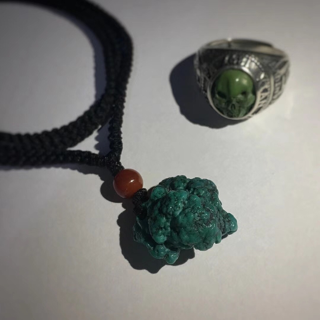 时染造物——猛犸和绿松的随行雕刻（图ZMTAwNjg2NDM2） - 首饰设计 - 站酷设计师媛宝的刘星星原创素材 - 站酷ZCOOL