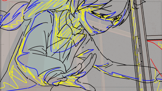 动画女武神的餐桌layout原画