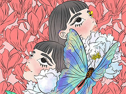 《昆虫幻想》系列插画