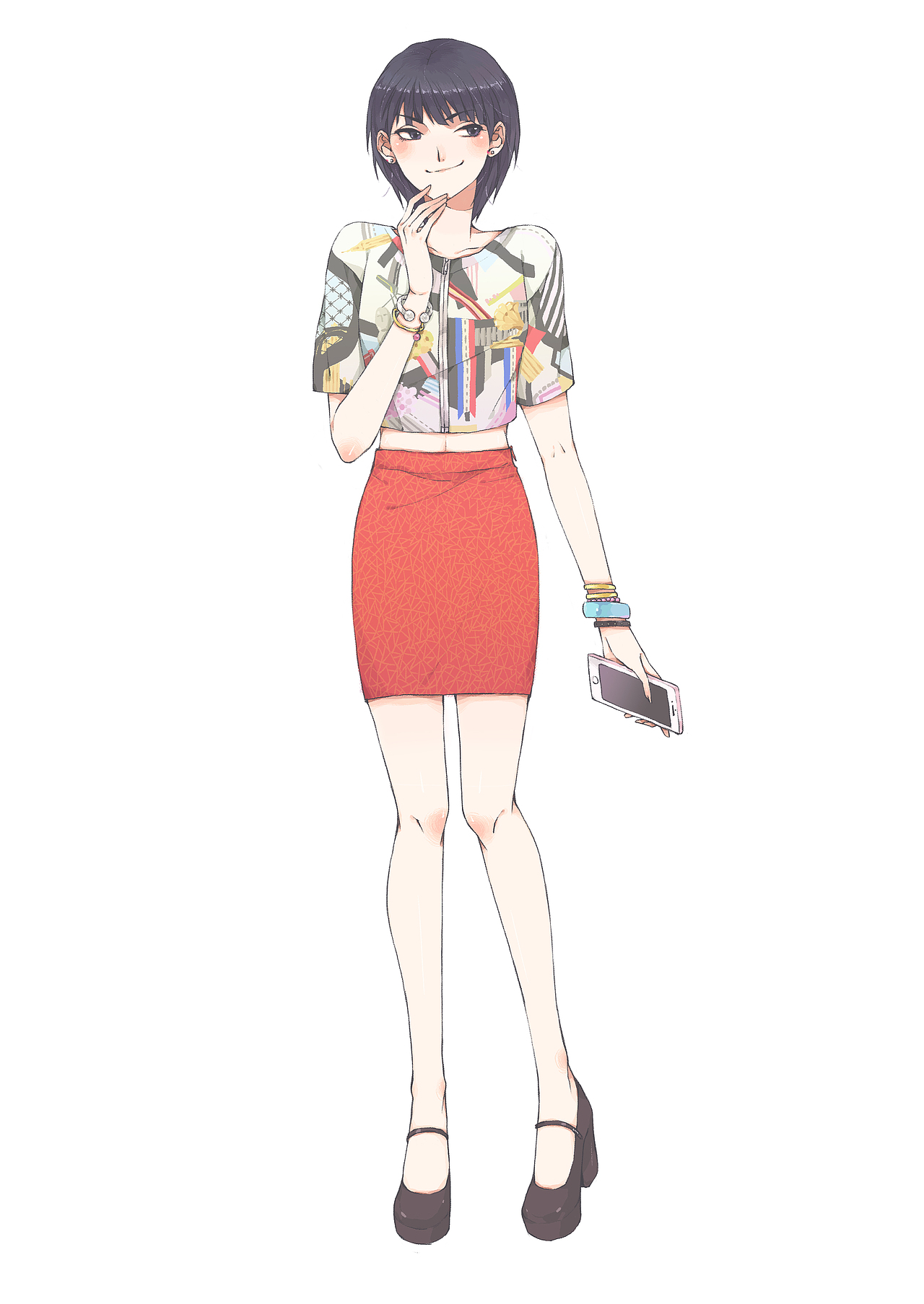 欢乐颂五美单人（图ZNDkzNDk2Njg=） - 商业插画 - 站酷设计师LBB魔小羯原创素材 - 站酷ZCOOL