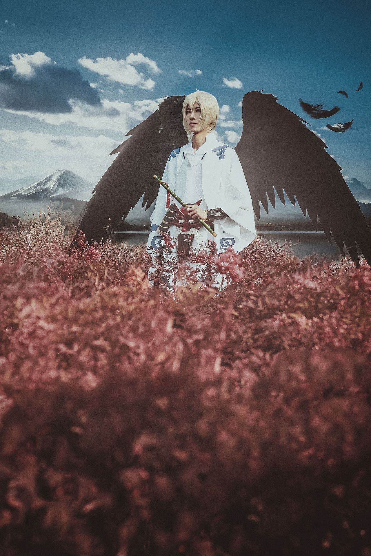 【cosplay修图】大天狗（图ZMTEwOTYwNjI0） - 修图/后期 - 站酷设计师苏维c原创素材 - 站酷ZCOOL