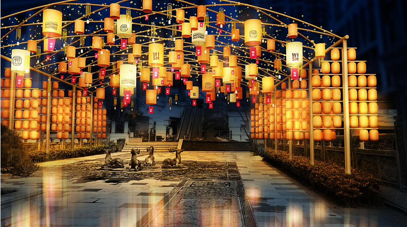 📝国风灯会🏮商业美陈