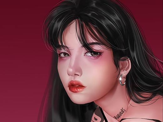 畫的一個美妝博主（個人主頁-ZNTIwODY4OTY=） - 創(chuàng)作習(xí)作 - 站酷設(shè)計(jì)師山石出玖原創(chuàng)素材 - 站酷ZCOOL