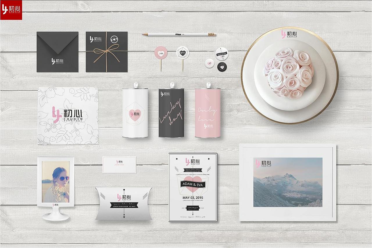 婚庆 品牌VI 初心（图ZMTY5NDg3NjQw） - 品牌 - 站酷设计师黑马的青春原创素材 - 站酷ZCOOL