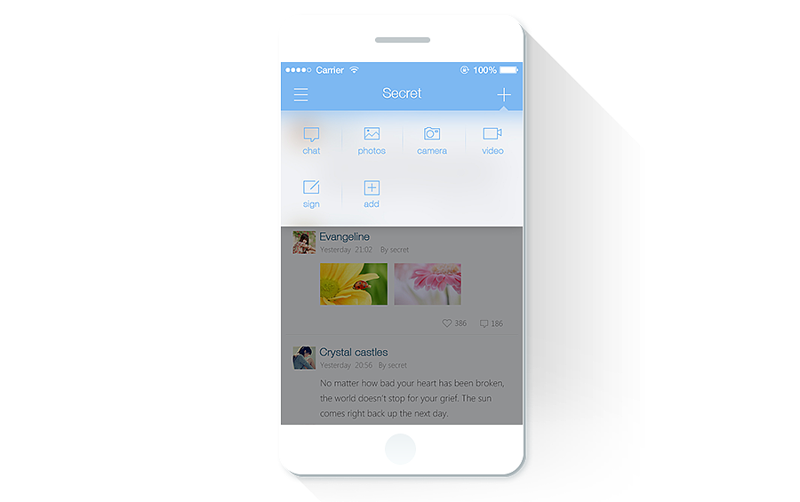 IOS7风格界面（图ZMTM4MDMyODQ=） - APP界面 - 站酷设计师今朝醉客原创素材 - 站酷ZCOOL