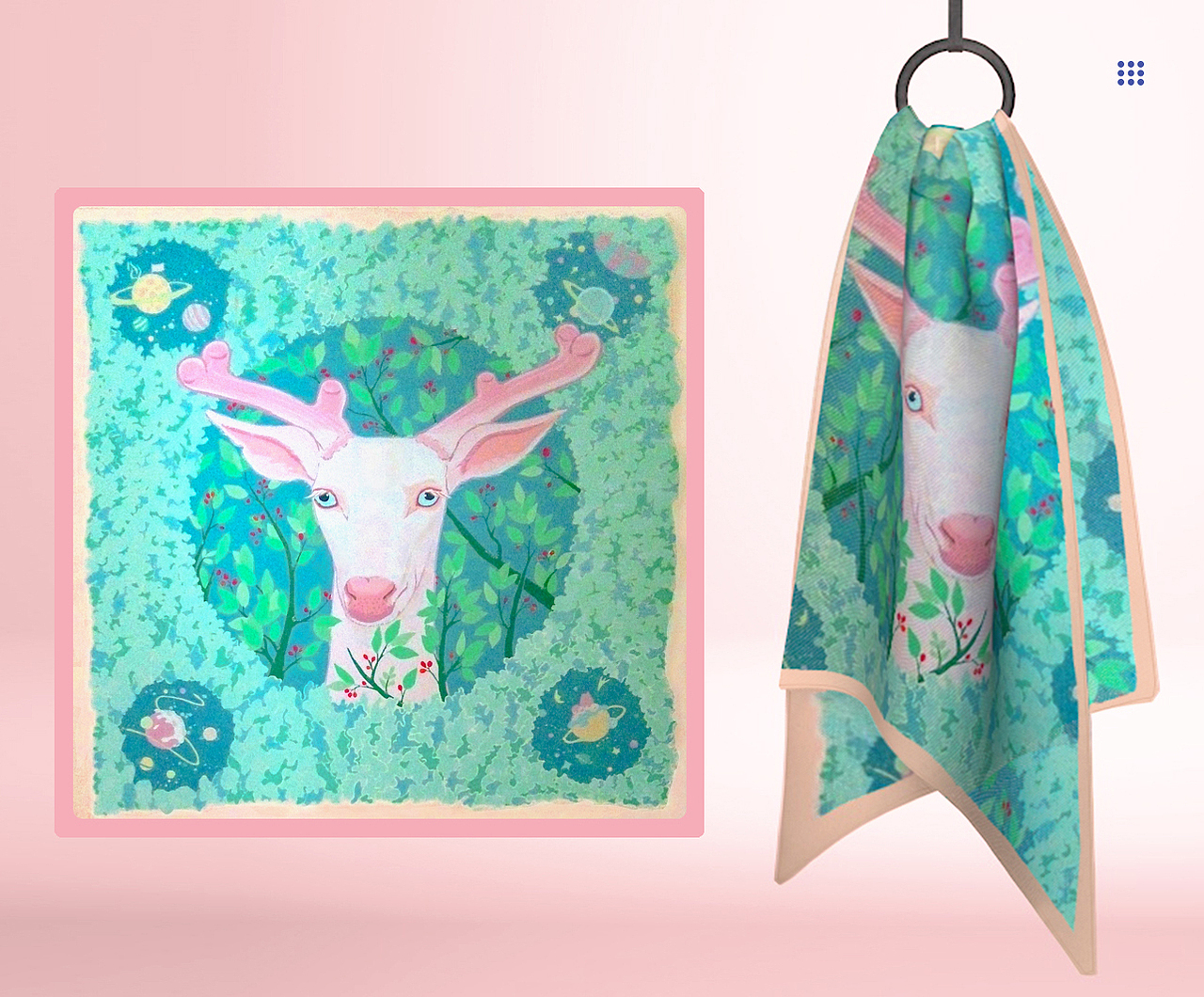 插花的小动物门（图ZMjI1OTQyOTA4） - 艺术插画 - 站酷设计师鲦三原创素材 - 站酷ZCOOL