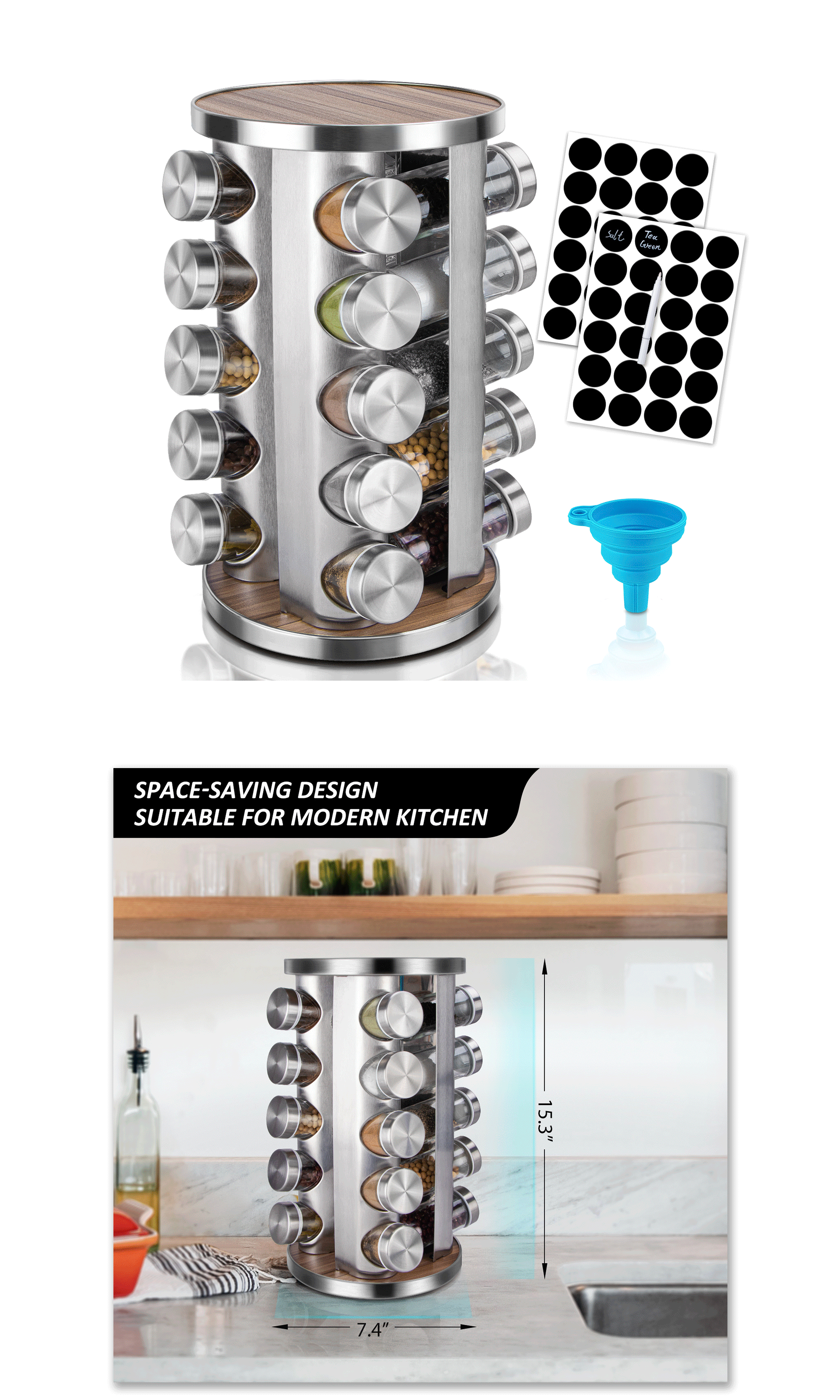 亚马逊香料架详情