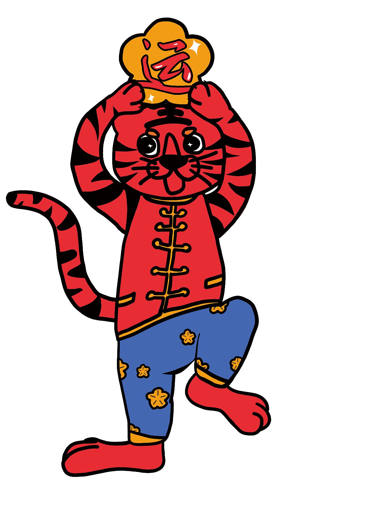 虎年新春活动线上线下视觉设计（图ZMjg2NjMwMzEy） - 商业插画 - 站酷设计师xiangwenguo原创素材 - 站酷ZCOOL