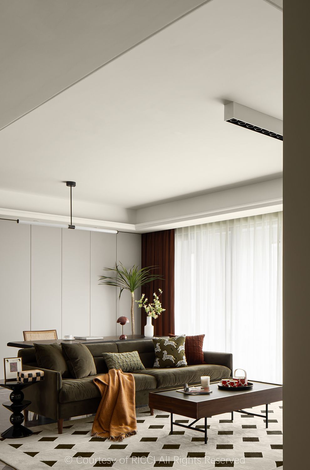 RICCI·主题篇·把“灵动岛”搬进大横厅