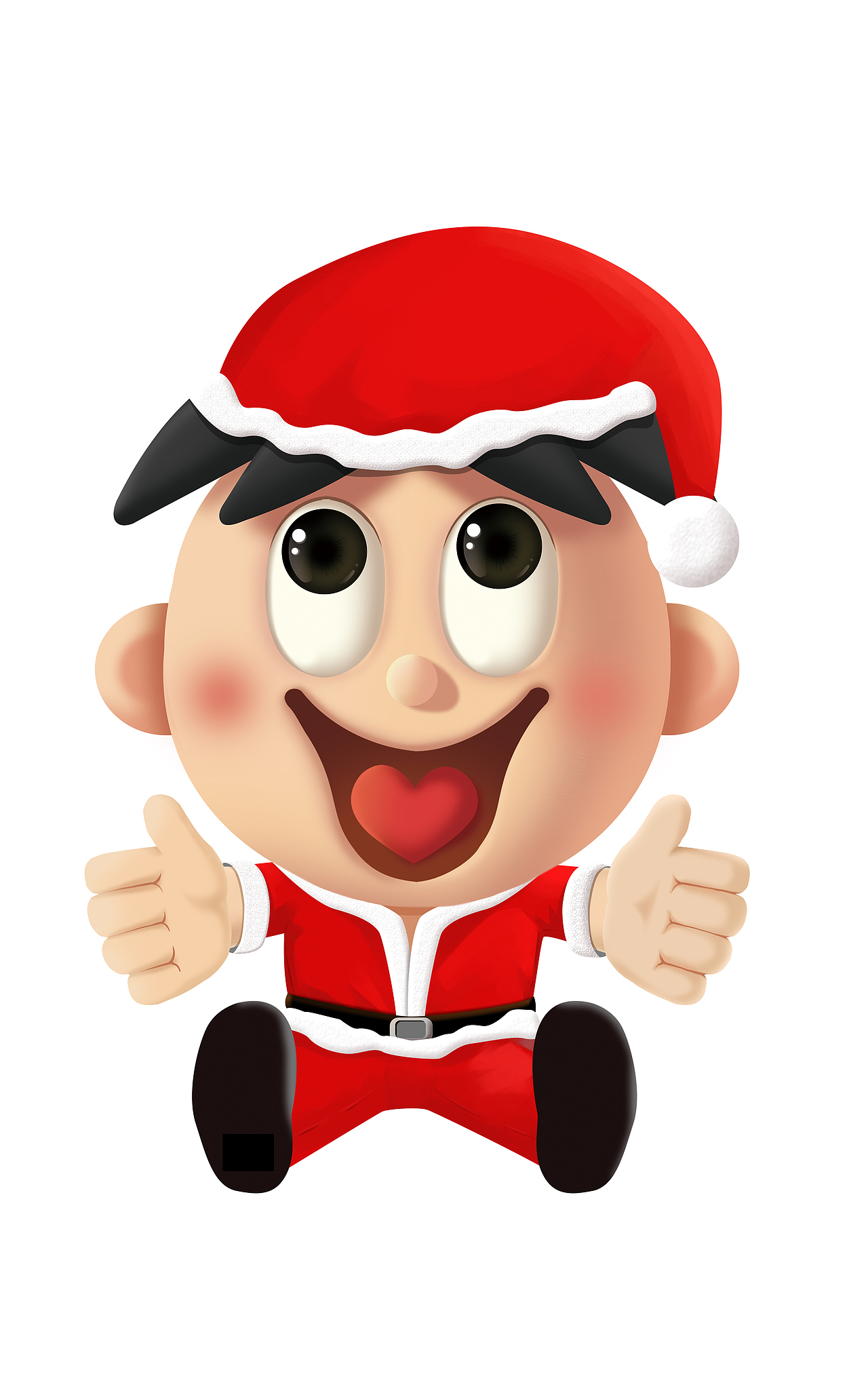 手绘旺仔大合集ps绘制