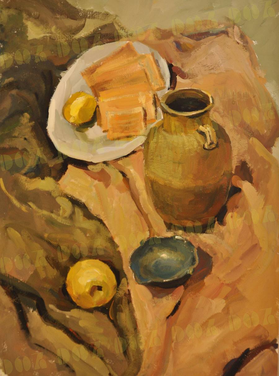 原创作品:水粉静物