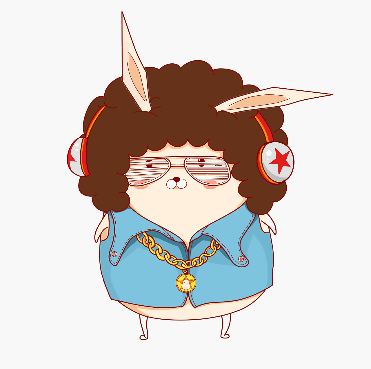 爱玩cosplay的皮皮兔|动漫|其他动漫|神经病balabala - 原创作品