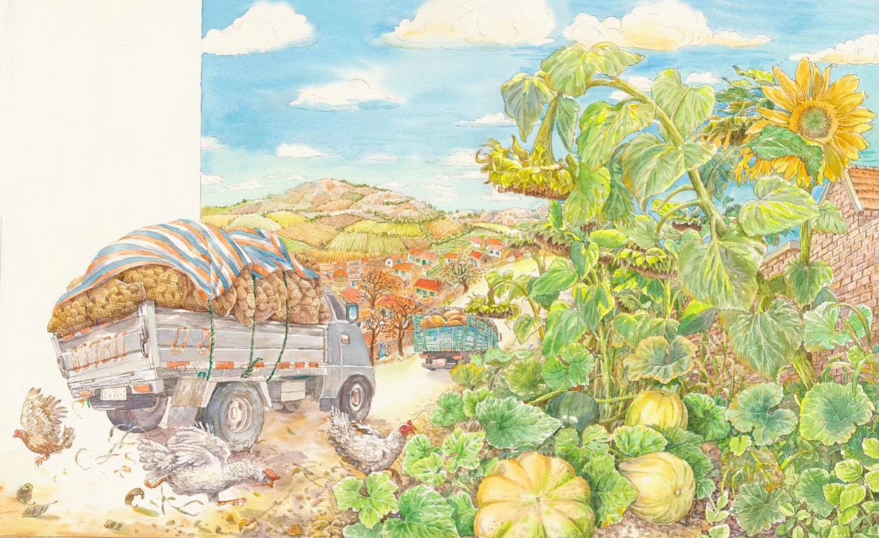 画到记忆深处（图ZMjE5ODg5Njcy） - 绘本 - 站酷设计师1979水印原创素材 - 站酷ZCOOL
