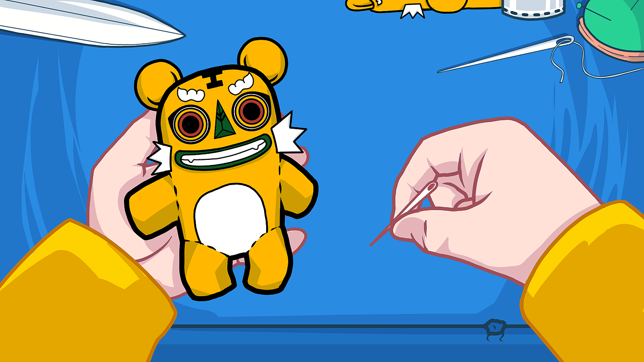 【虎年拜年动画】以布老虎为灵感创作的拜年视频