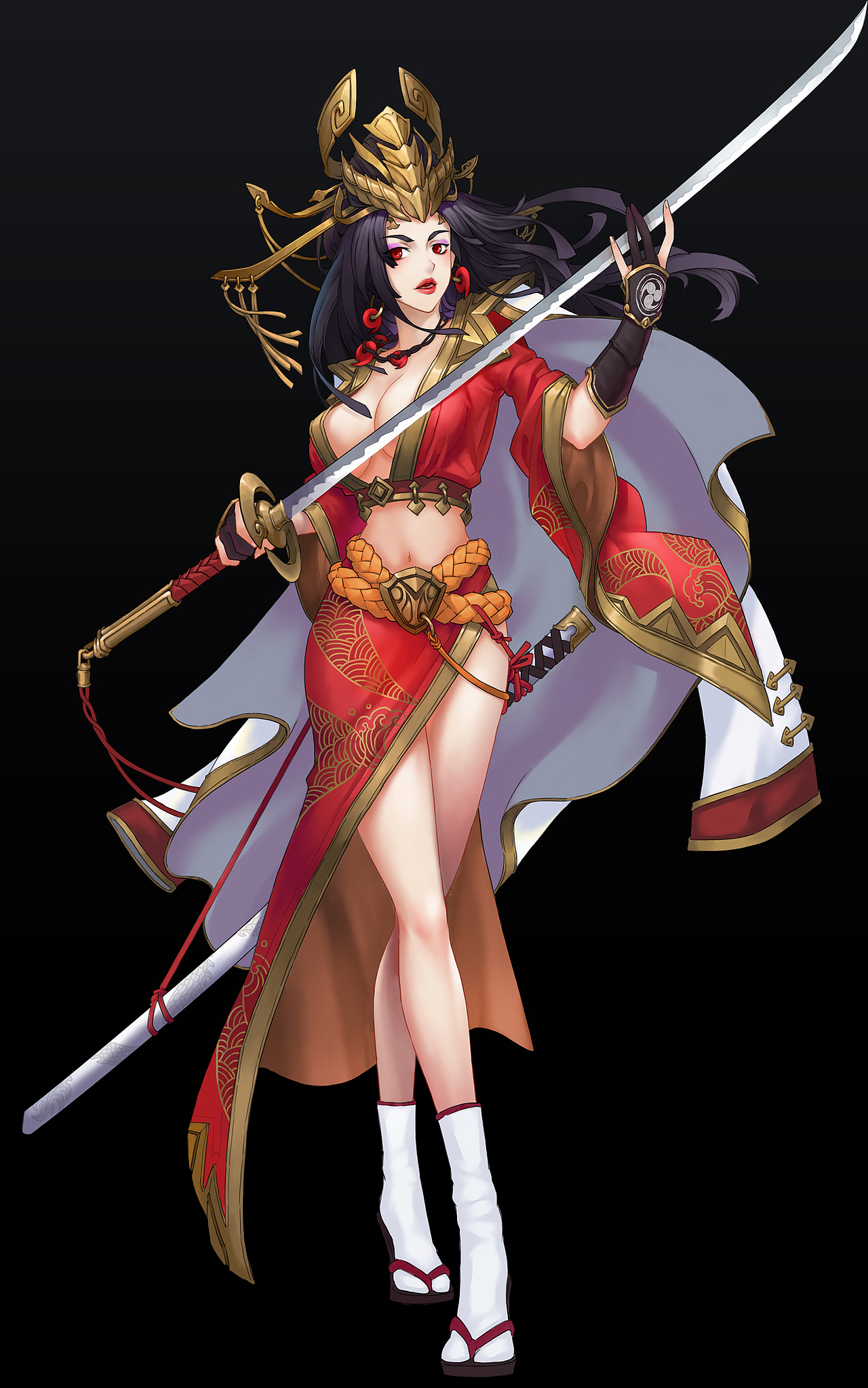 日式游戲立繪（圖ZODgwMzkzNTY=） - 游戲原畫 - 站酷設計師黑黑de喬克巴其原創(chuàng)素材 - 站酷ZCOOL