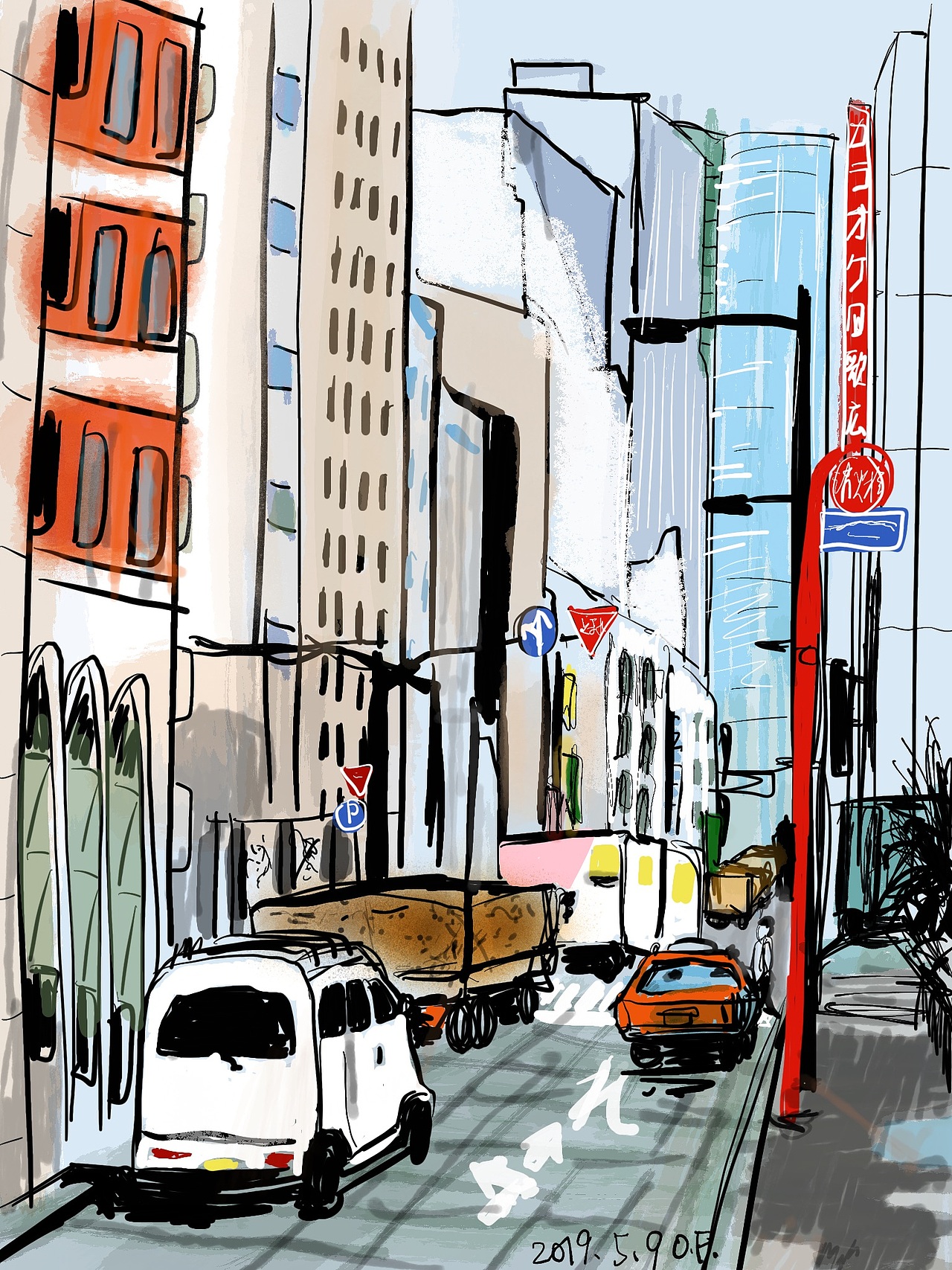 sketches手绘练习