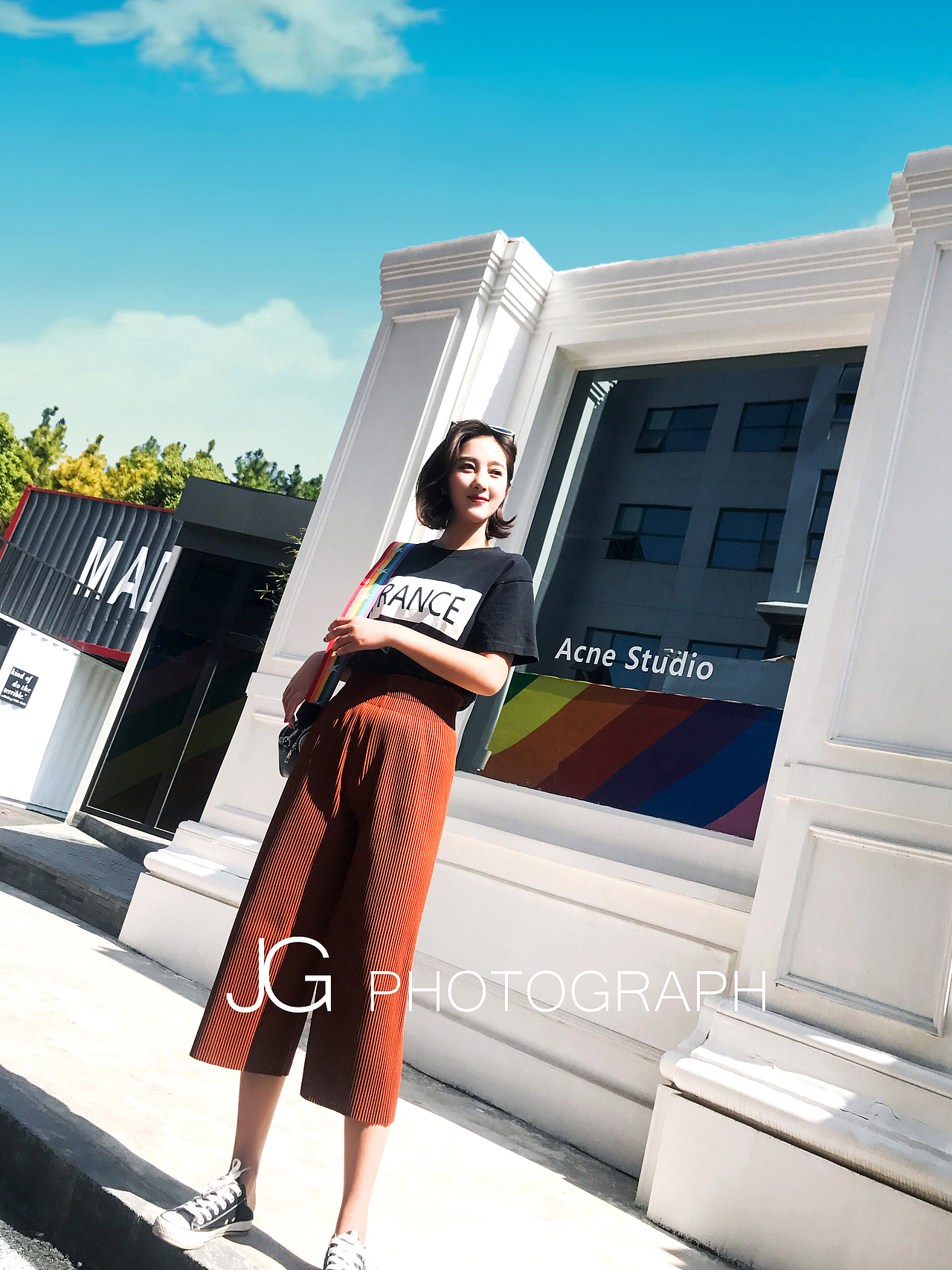 休闲时尚女裤拍摄