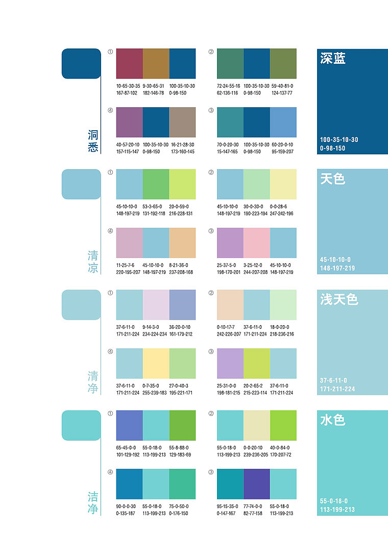 色彩应用方案（图ZMTA5ODU0ODI0） - 其他UI - 站酷设计师CR丶Alleria原创素材 - 站酷ZCOOL