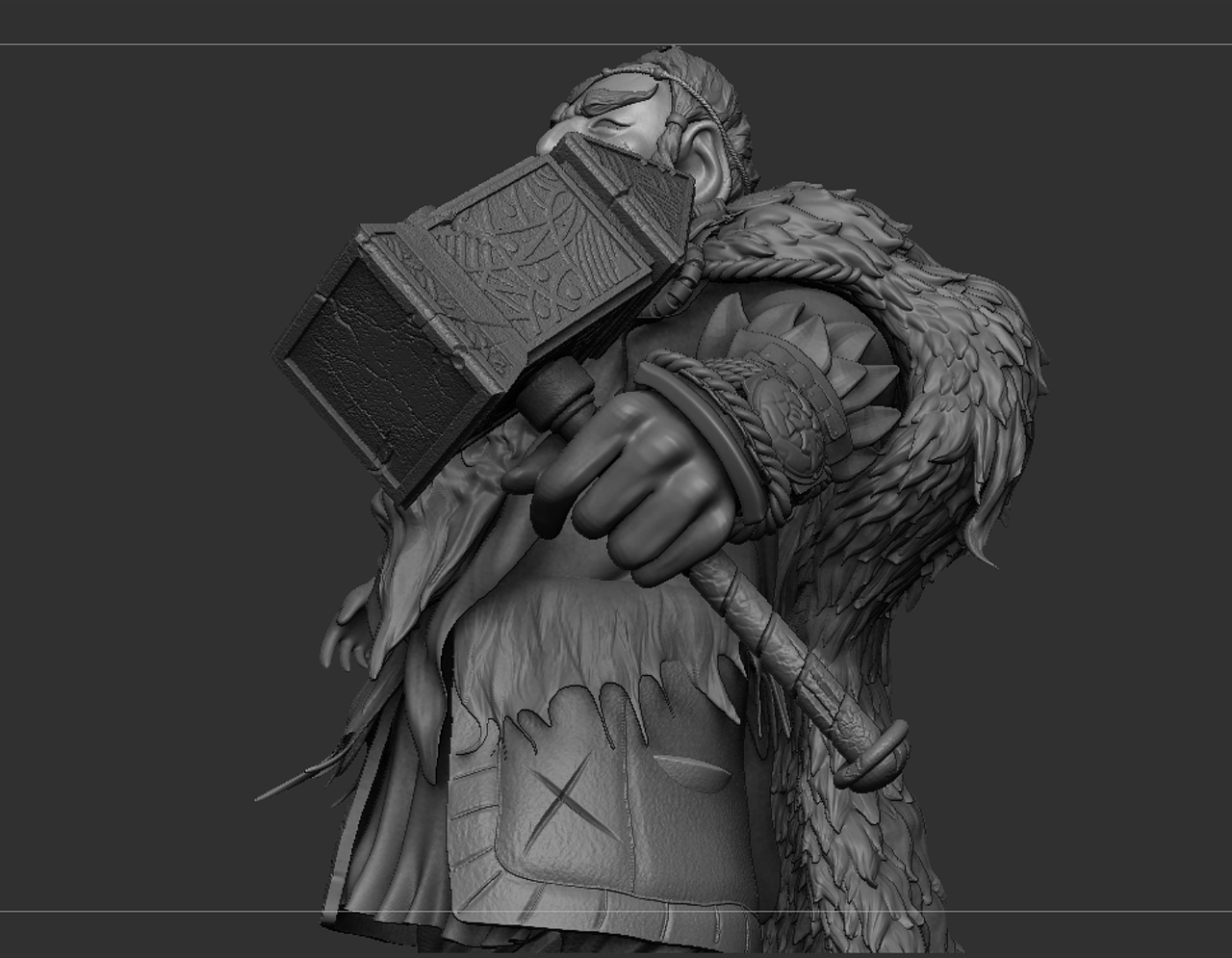 zBrush建模各个视图展示，学到就用到（图ZMzM1NjQzNzA4） - 人物/生物 - 站酷设计师玟瑜艺术家原创素材 - 站酷ZCOOL