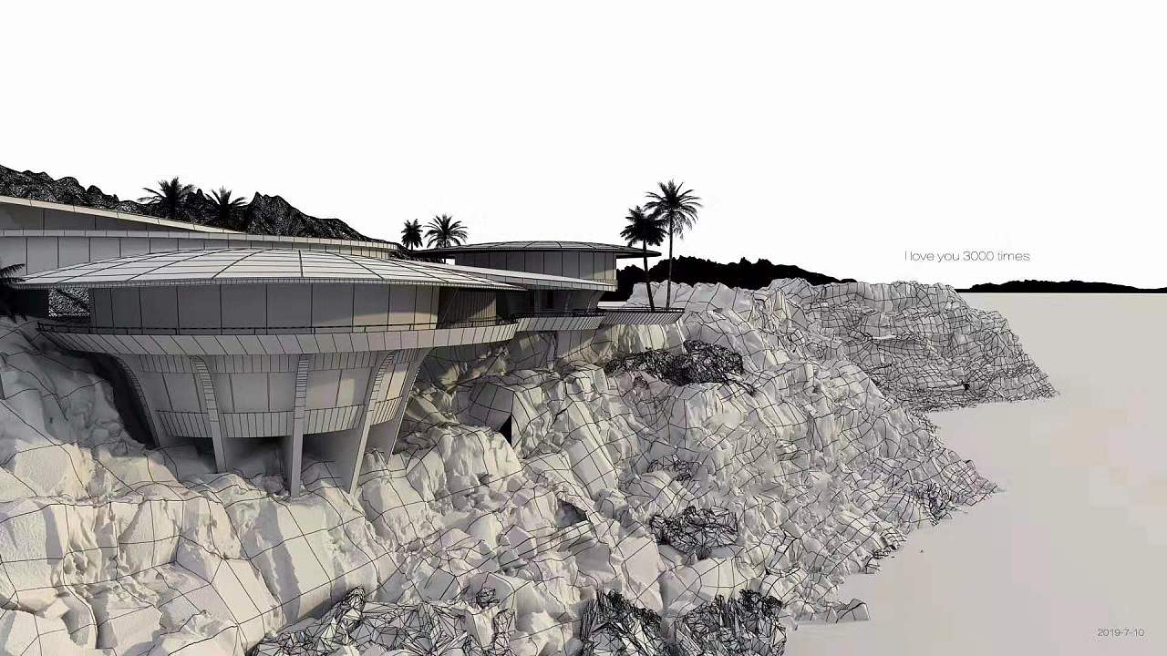 心血来潮想做做钢铁侠的小小小小小小别墅,随缘建模,疯狂后期珠海